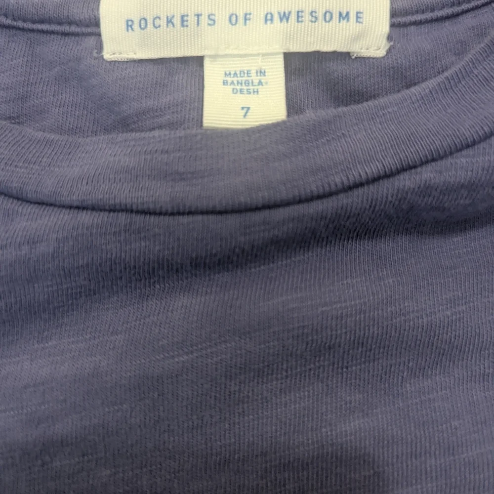 Rockets Of Awesome Lavender Ombre Kids T-Shirt Dress